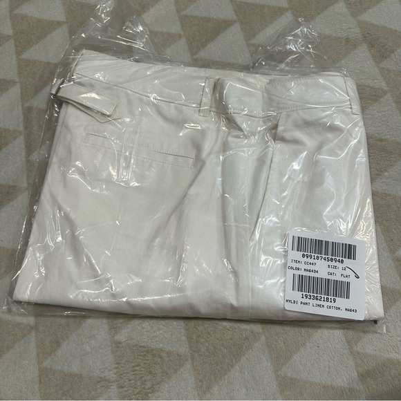 J crew Full-length wide-leg trouser in cotton blend - Picture 5 of 5